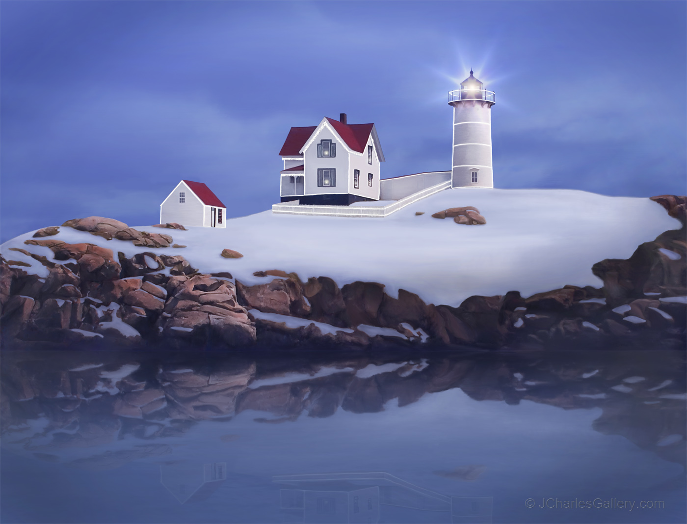 (image for) Lighting of the Nubble